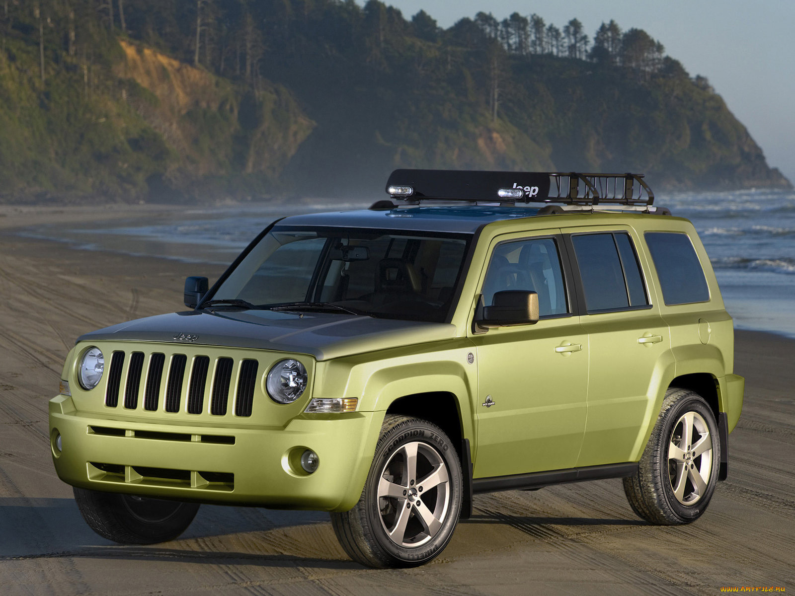 jeep, patriot, back, country, concept, 2008, 